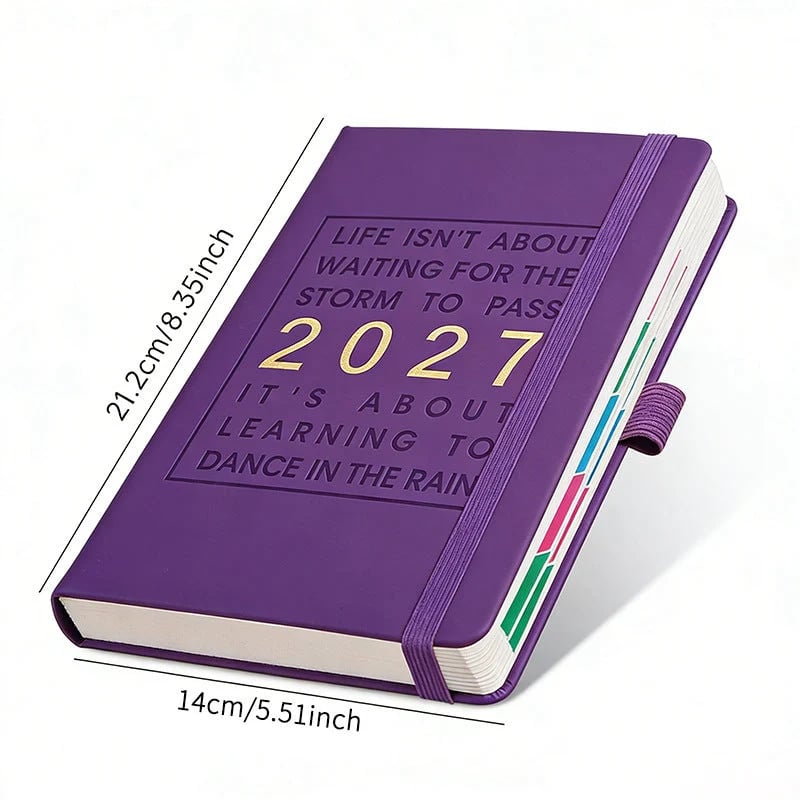 📅 49% OFF NOW! 📓 2027 Calendar Notebook – A5, one day per sheet, date-marked – Ideal for daily logs & future reference ✨