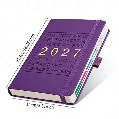 📅 49% OFF NOW! 📓 2027 Calendar Notebook – A5, one day per sheet, date-marked – Ideal for daily logs & future reference ✨