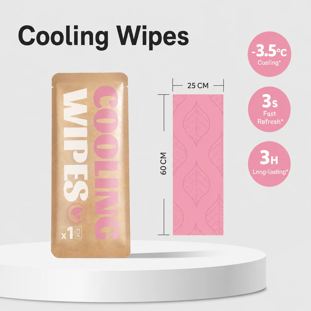 Cooling Towels & XL Menthol Wipes for Hot Weather Relief