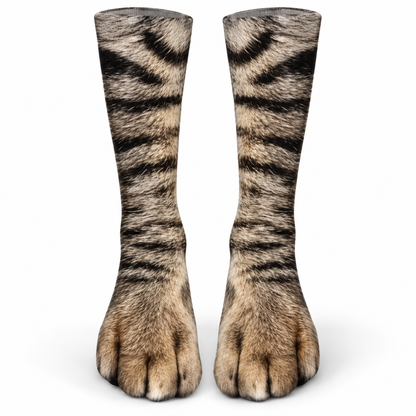 😂3D Realistic Animal Paw Socks – Funny Pet Reaction Novelty Socks 🐾