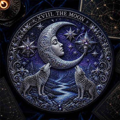 🔥 LAST DAY 49% OFF – 🔮 Premium 5D Diamond 12 Major Arcana Tarot Art Kit | Luxury Flocked Canvas with Scratch-Resistant Non-Fading Diamond Beads DIY Handmade Spiritual Decor 🌙💎✨