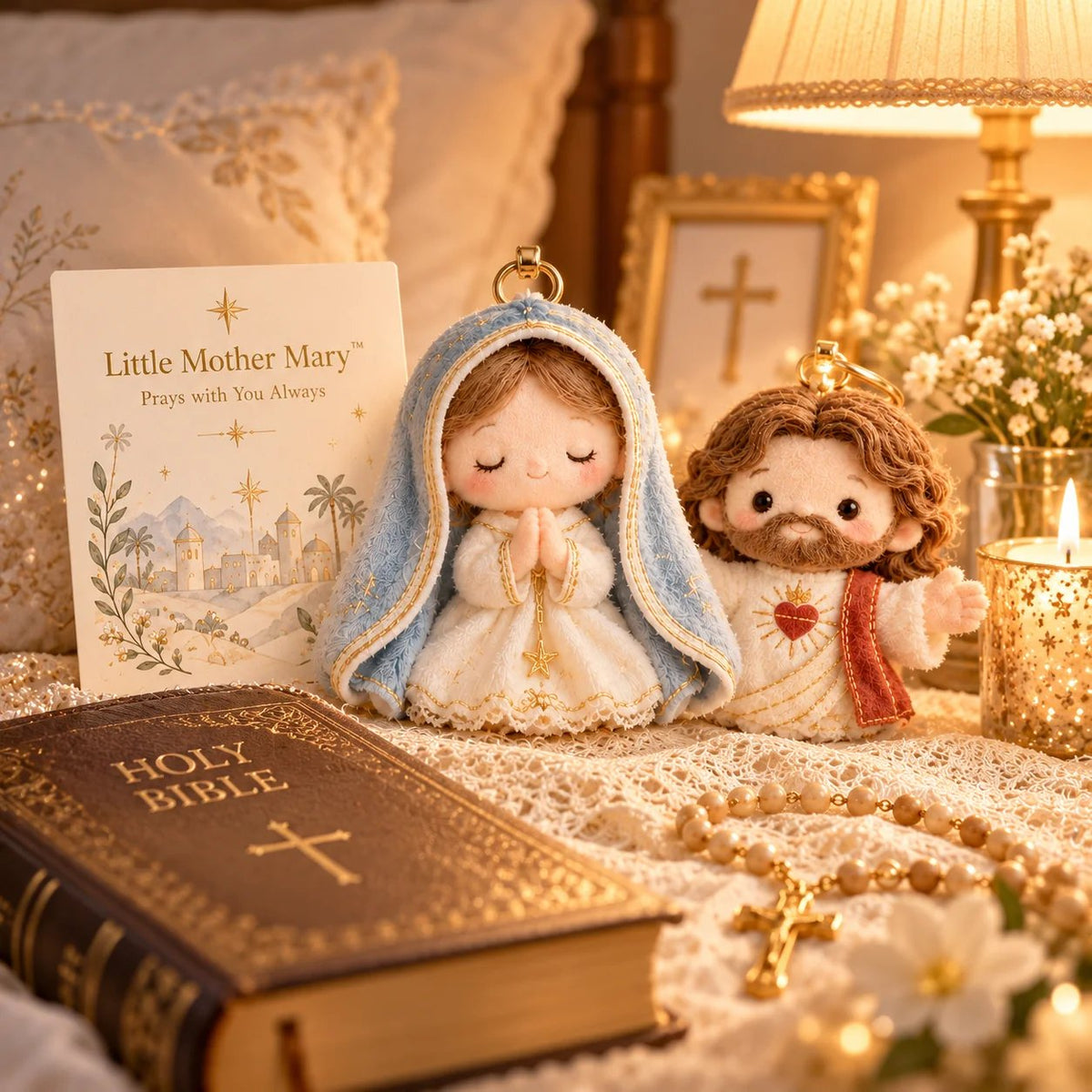 ✝️ Bethlehem Gentle Friends | 6 Faith-Inspired Plush Keepsakes with Meaningful Message Cards 💕