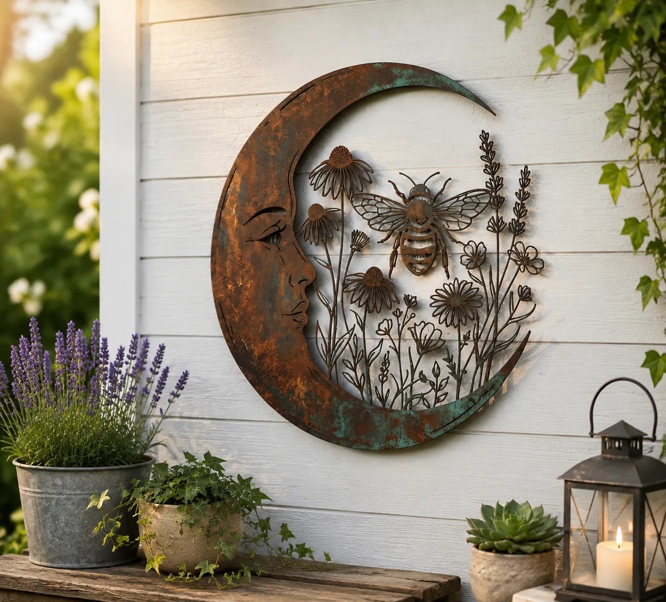 🌜Dragonfly Moon Wall Decor