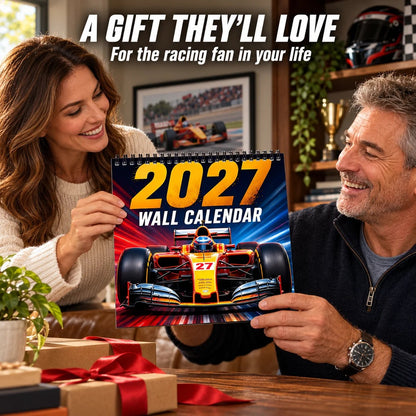 🏁 For the Love of Racing — 2027 Racing Wall Calendar