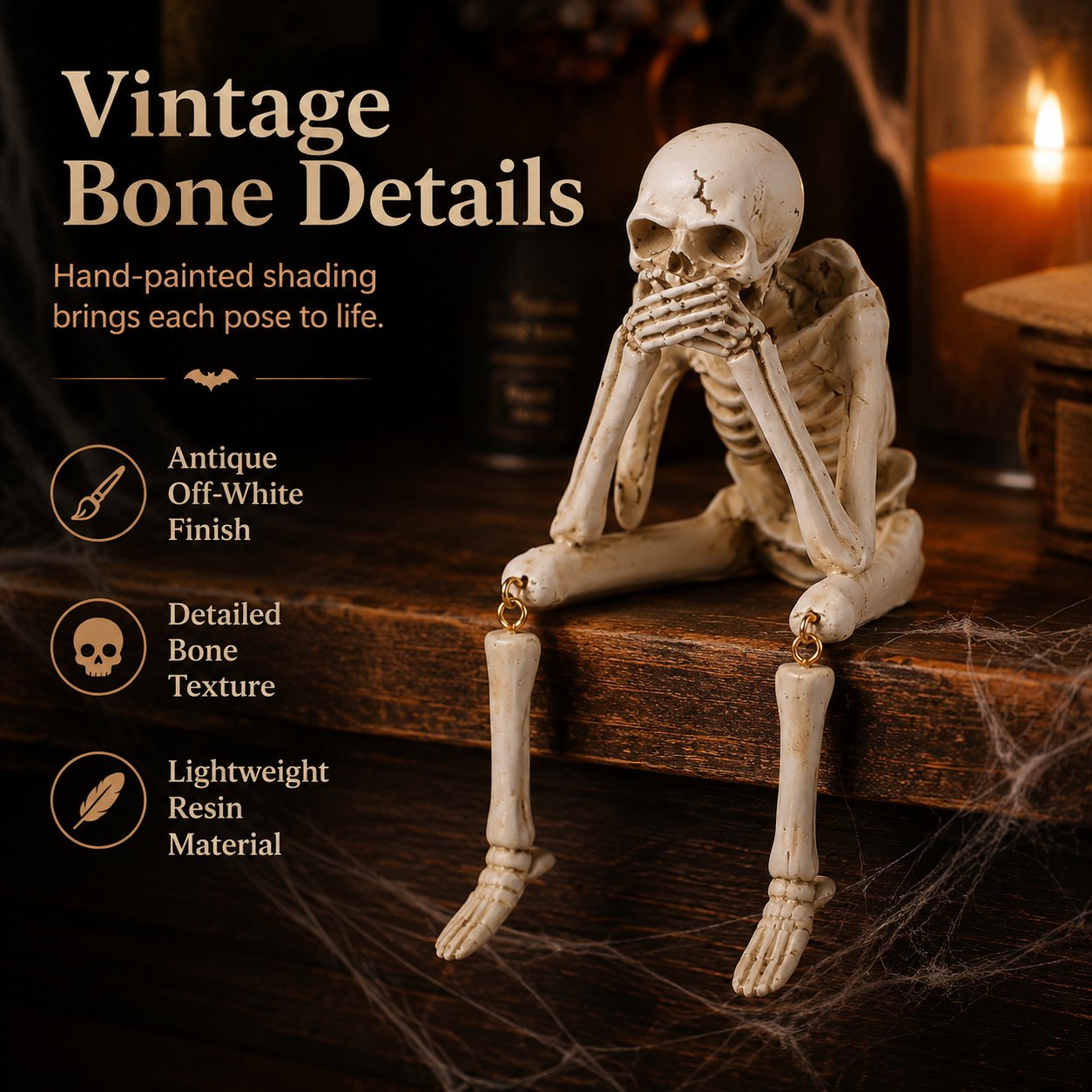 💀 See No Evil, Hear No Evil, Speak No Evil — Add a Bone-Chilling Twist to Halloween! 🎃
