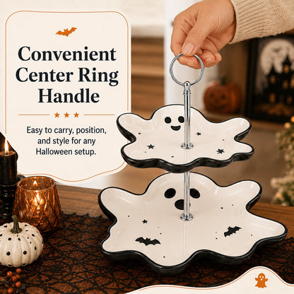 Two-Tier Ghost Serving Stand