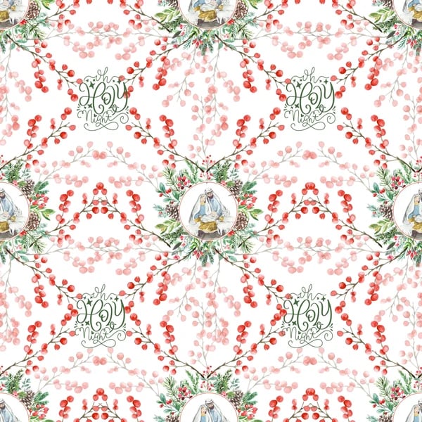 ?? Jesus Is The Reason For The Season ¨C Christian Christmas Wrapping Paper ????