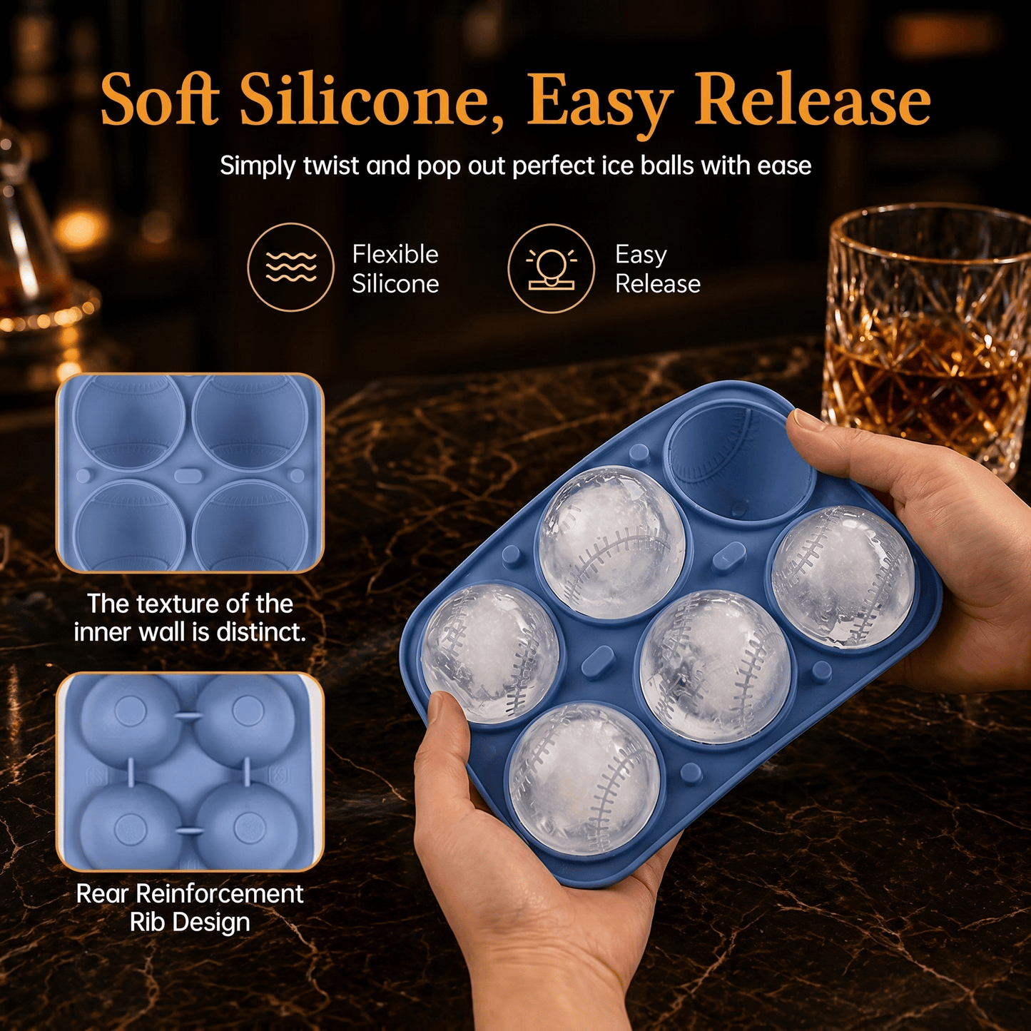 🔥HOT SALE🔥Baseball Ice Ball Mold