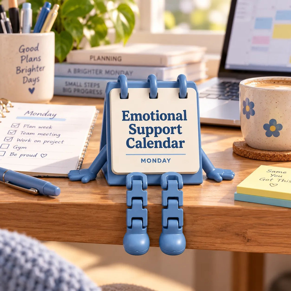😄 Emotional Support Desk Buddies™ – Funny Mini Desk Decor