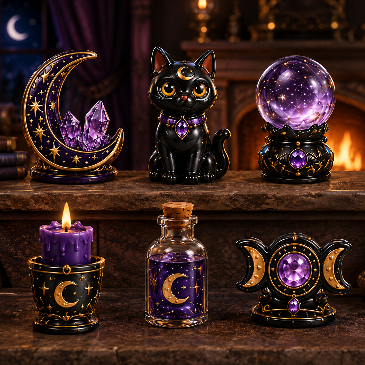 Crystal Witch Advent Calendar 2026 – 24 Magical Miniature Surprises