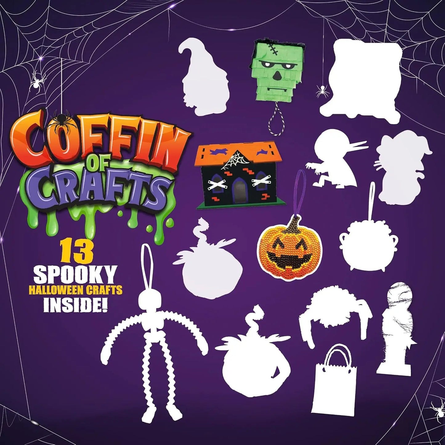 🔥HOT SALE🔥Halloween Advent Calendar 2026-Halloween Crafts for Kids