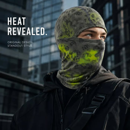 VOID V2 Reversible Thermal Balaclava Thermochromic Color Shift Face Mask for Outdoor Sports & Avant-Garde Street Style
