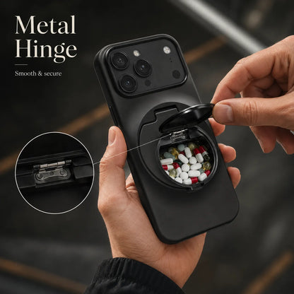 Hidden Storage Compartment Phone | Rugged Protective Cover with Hidden Storage Space for Daily Essentials, Travel Gear & On-The-Go Convenience ✨