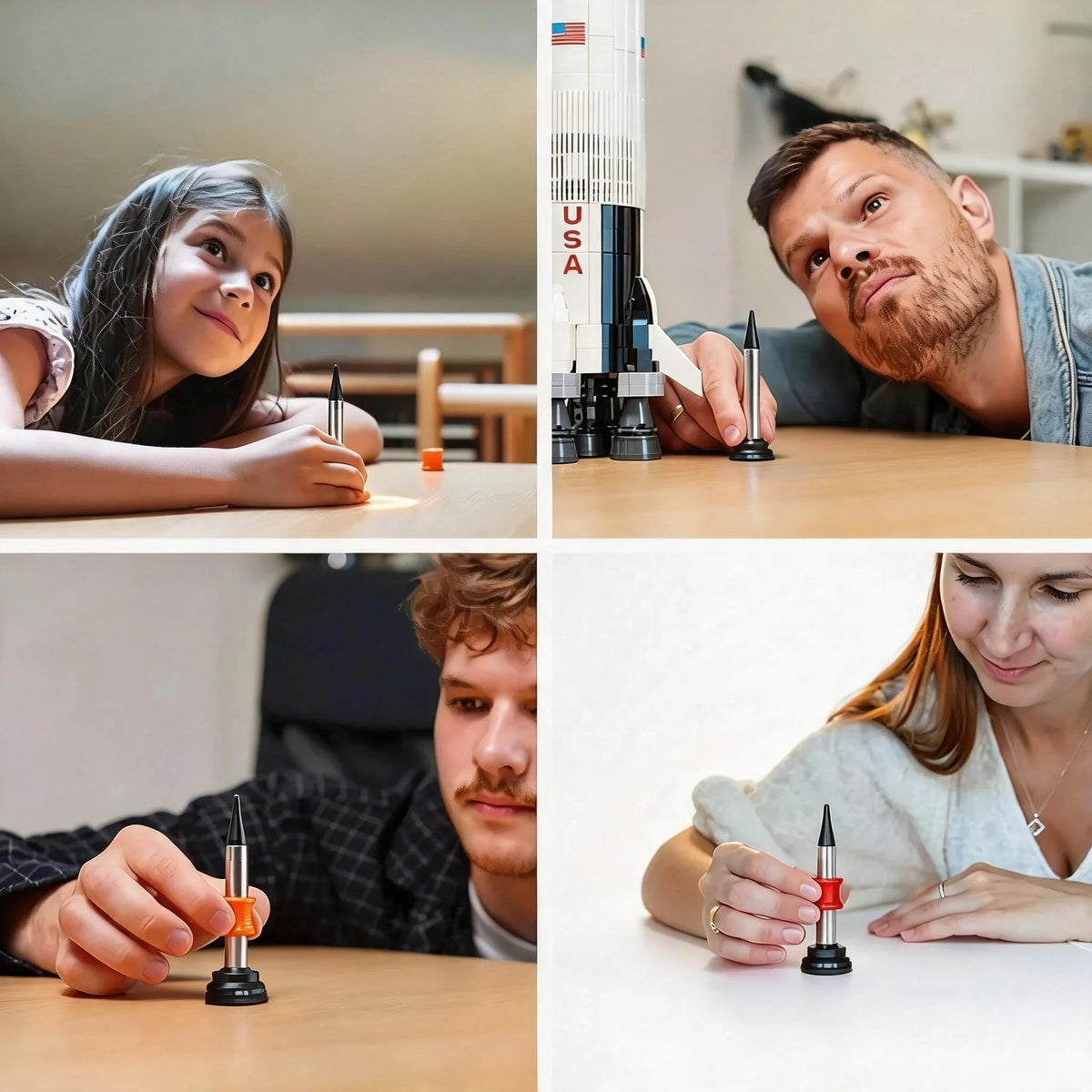 Say Goodbye to Desk Stress! 👋Kinetic Desk toy That Performs Impossible Landing