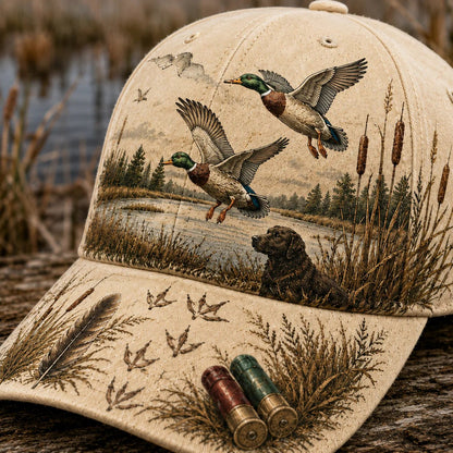 💥HOT SALE 49% OFF -🦆 DUCK HUNTING WILD & READY HAT - 100% COTTON