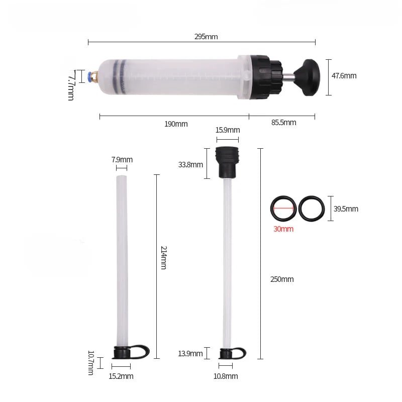 🛠️Professional Syringe Pump – Brake Fluid Extractor & Filler for Automotive