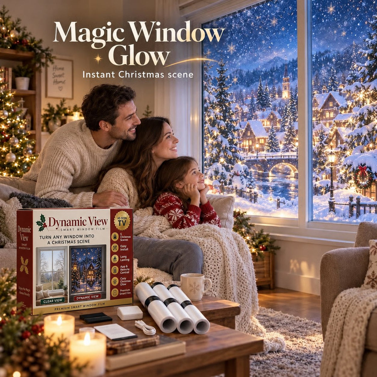 ⛄Magical Smart Window Film Kit