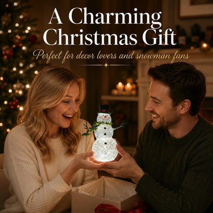 Sparkling Snowman Holiday Light ✨⛄