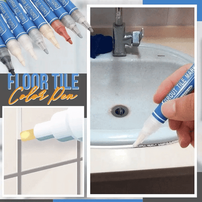 📍Tile Grout Repair Coloured Pencil