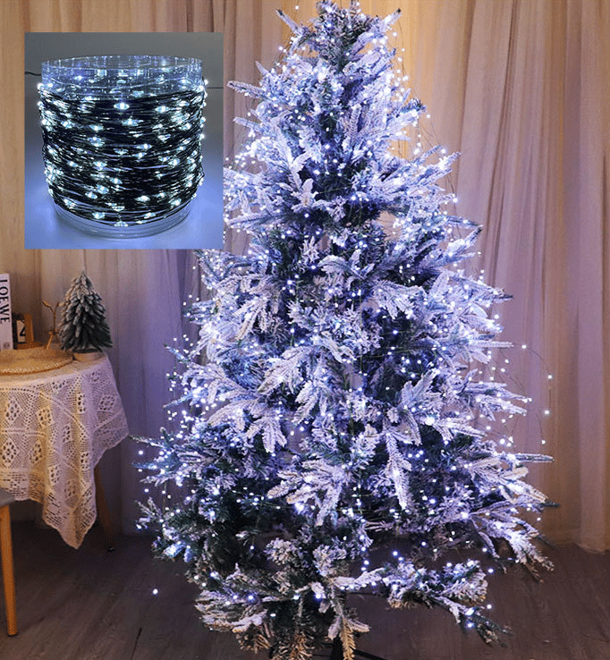Christmas Tree LED Light String Christmas Atmosphere Decoration Lights