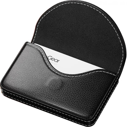 💖Hot 49% OFF💼 PU Leather Business Card Holder – Slim Magnetic Name Card Case