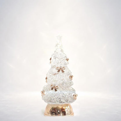 Illuminated Musical Christmas Snow Globe Lantern