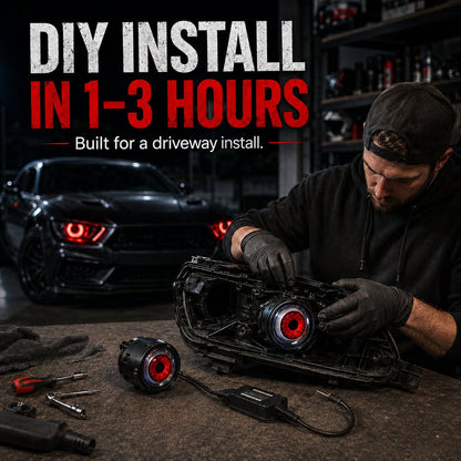 💥2026 HOT SALE🏆50K+ SOLD!🔥Last Day 49% OFF👀Demon-Eye LED Headlight Kit