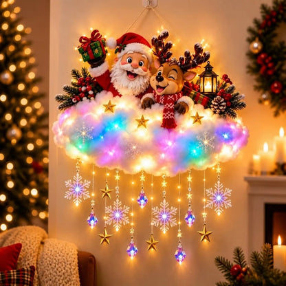 Festive Light-Up Angel – 'Christmas Blessing' Angel Glow Decoration
