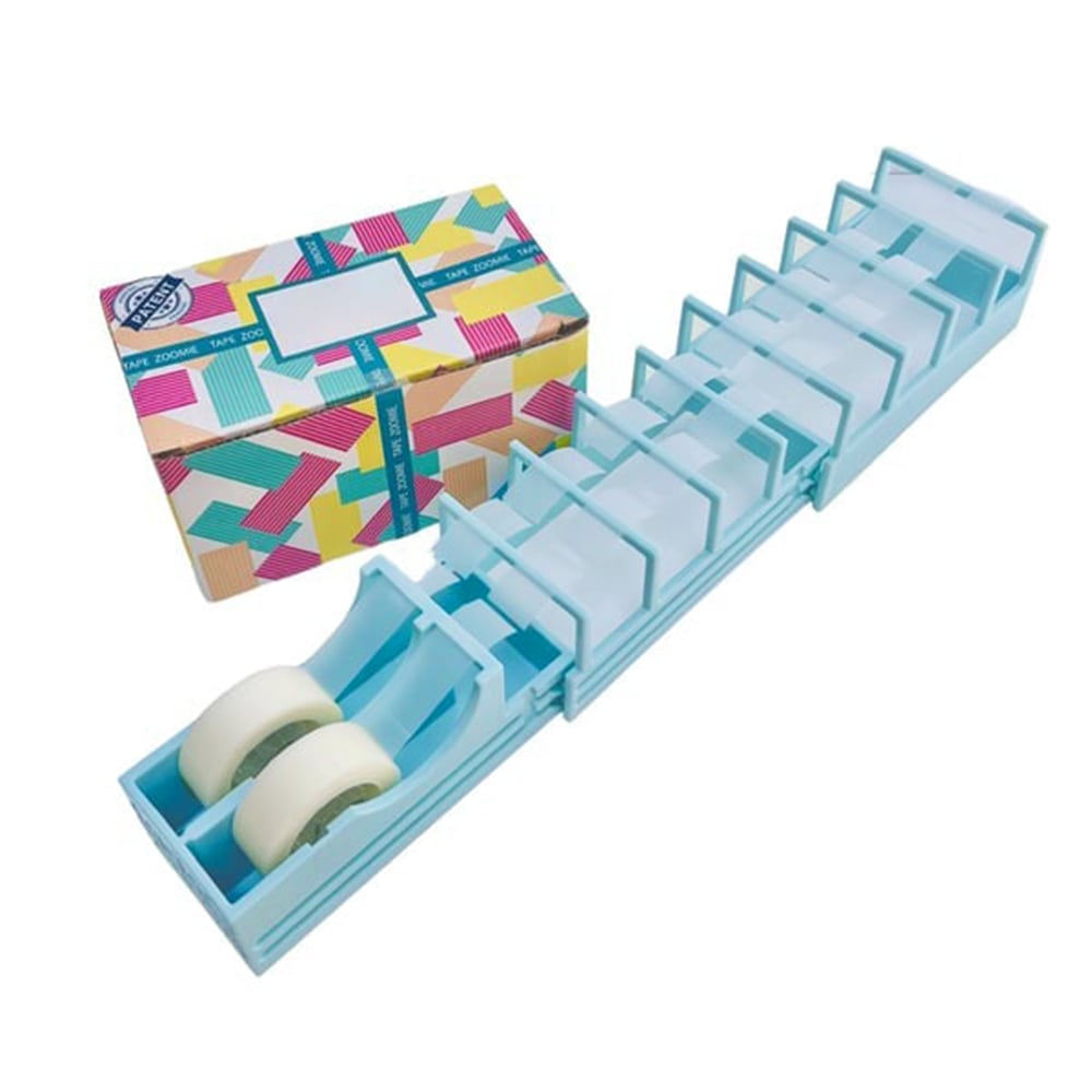 🎁 18-Strip Expandable Tape Dispenser – Wrap Gifts Up to 3× Faster