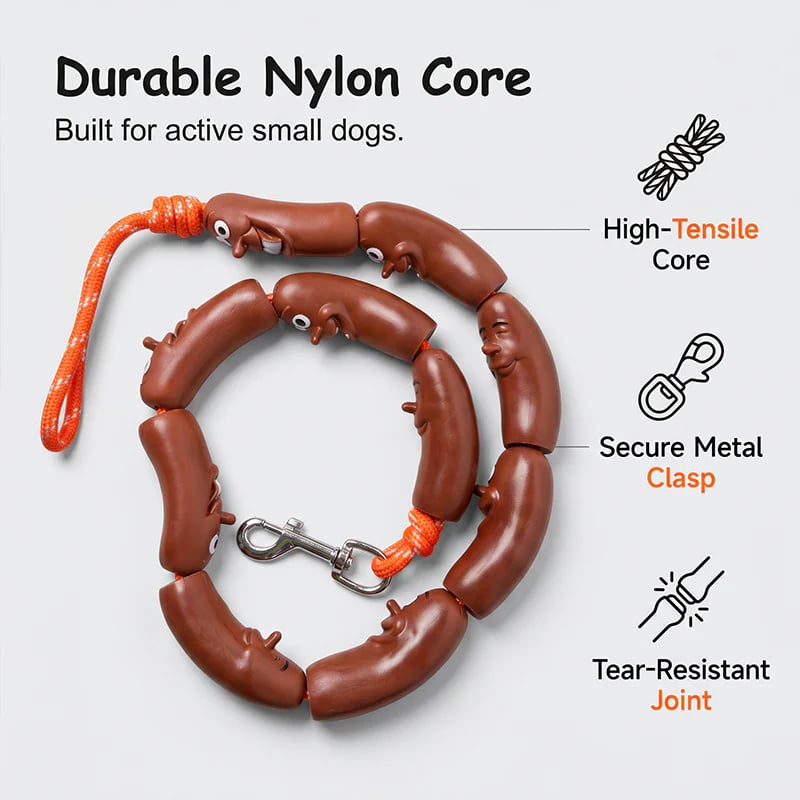 📢📢40% OFF !! ⏰Playful Sausage Dog Leash
