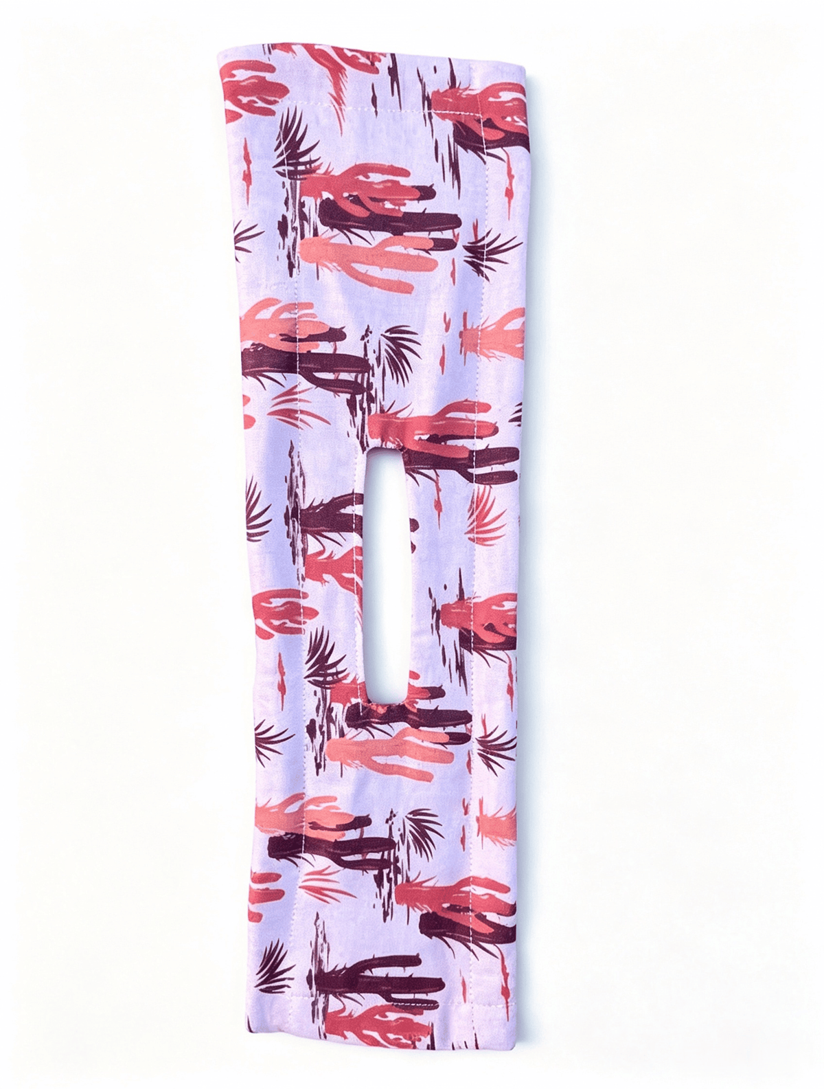 Western Print Low-Bun Hair Bow