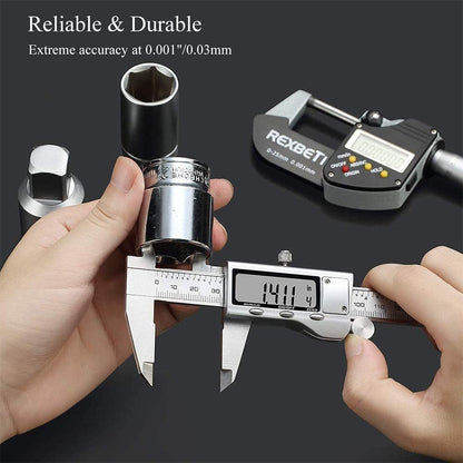 6 inch/150mm High‐Precision Stainless‐Steel Digital Vernier Caliper