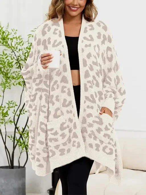 Limited time sale🔥Women's Sherpa Wearable Blanket Poncho
