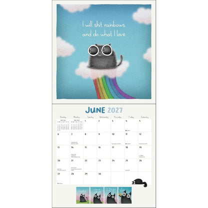 A Year of Purrs 2027 Wall Calendar