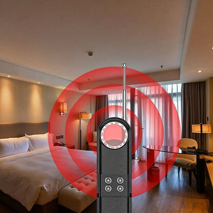 🛡️ Anti-Spy Camera & GPS Detector – Portable Privacy Scanner