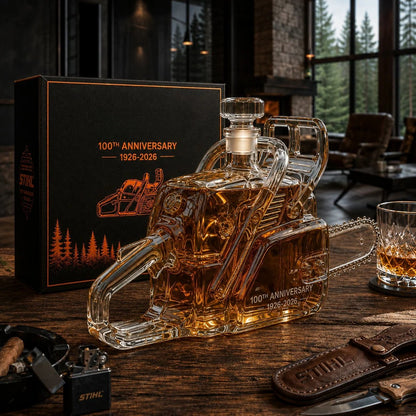 100th Anniversary Whiskey Bottle