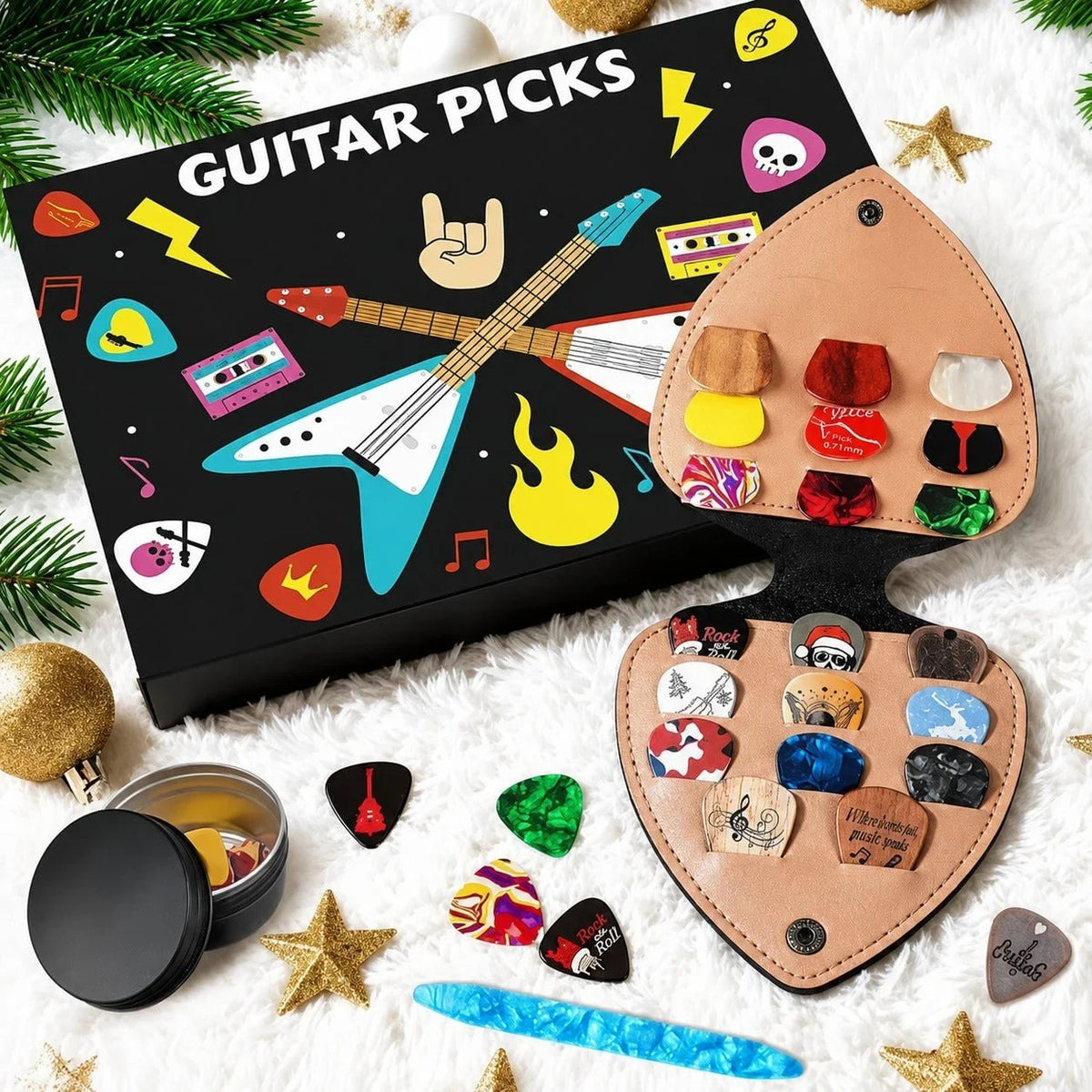 🎸 Guitar Pick Countdown Calendar