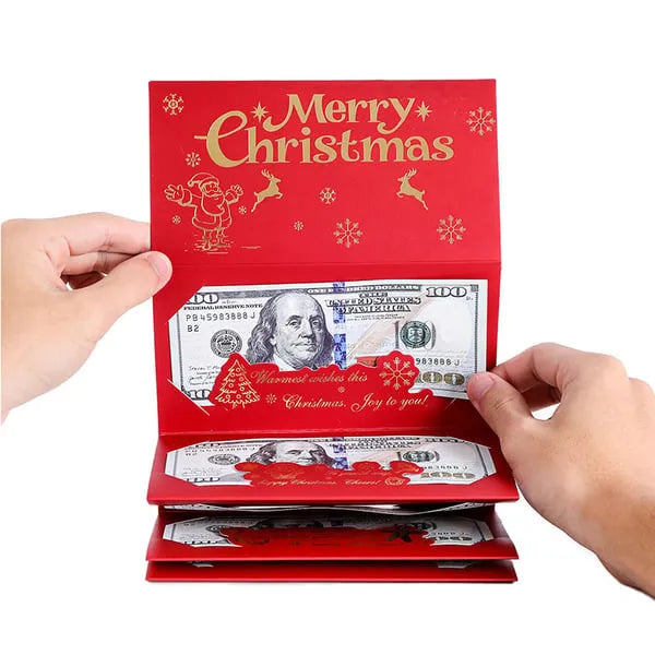 🎁 LAST DAY 49% OFF🎅🎄Foldable 6-Slot Christmas Red Envelope