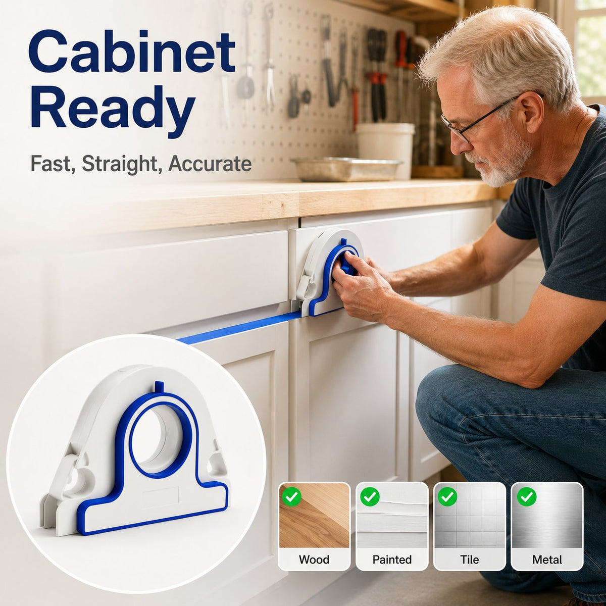 📍High-efficiency Painter Masking Tape Applicator