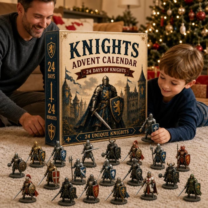 ⌛ Hot sale 49% OFF − ⚔️ 🏰 Knights Advent Calendar 2026 | 24 Days of Knights with 24 Unique Medieval Warrior Figurines & Fantasy Collectibles 🎄🛡