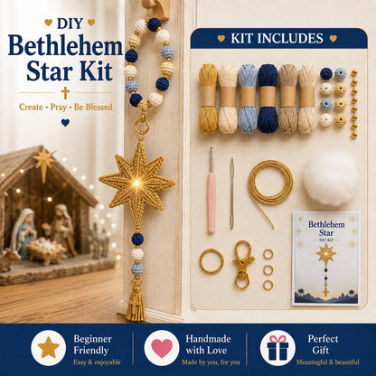 ⏳ Last Day 49% OFF – 🙏 Beginner-Friendly DIY Christian Faith Crochet Keychain Kit Collection | Complete Kit with All Tools & Step-by-Step Guide Included 💕