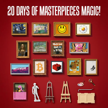 🎨📚 Mini Art & Mini Library Advent Calendar Collection✨Open a Tiny Surprise Each Day and Build a Mini Collection Worth Displaying