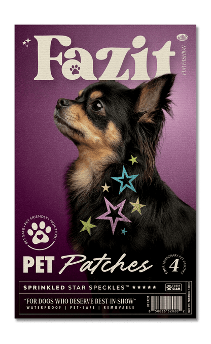 💫Temporary Dog Fur Tattoos – Waterproof, Pet-Safe & Easy to Remove | 4 Patches Per Pack🐾