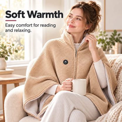 🧣Wearable Heated Blanket – Cozy Hands-Free Warmth☀️