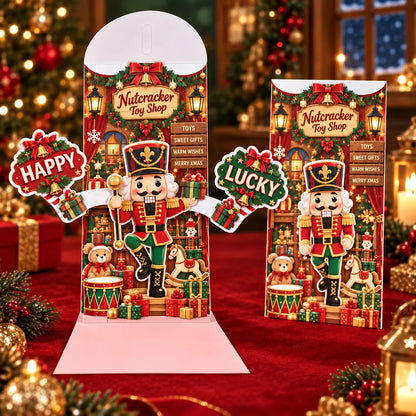 ⏰LAST DAY 50% OFF 🎄Handmade 3D Christmas Money Card – Pop-Up Holiday Card with Cash Envelope & Message Space 💌✍💵