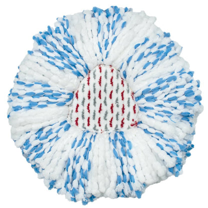 🔥🔥 2026 Upgraded Spin Mop Heads with Scrubbing Pad (3-Pack)