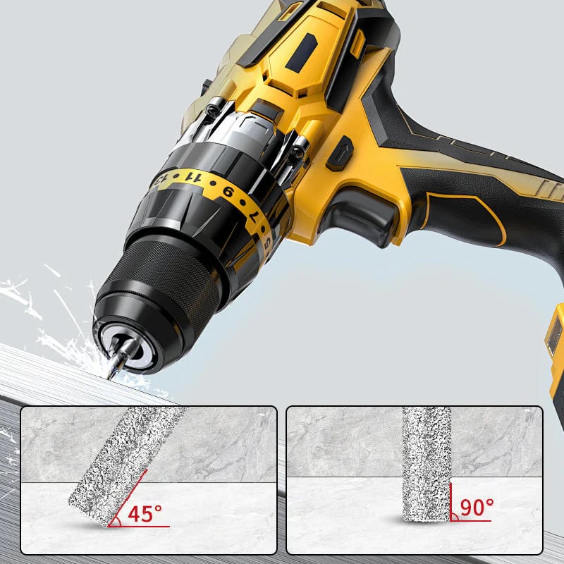 Hex Shank Brazed Hole Opener for Drilling and Grinding