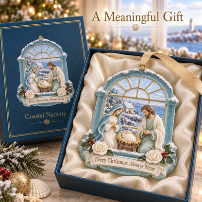 Coastal Holy Night: The Birth of Love | Nativity by the Sea