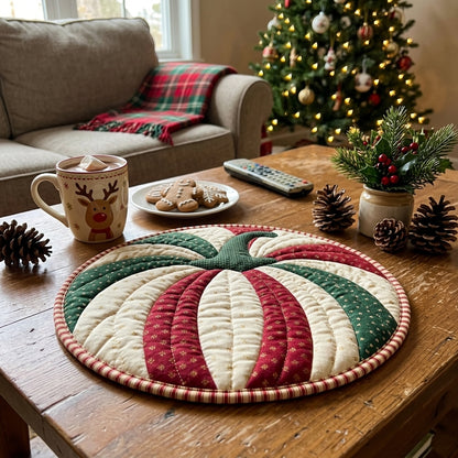 Cozy Pumpkin Patch Mat Sewing Template Set