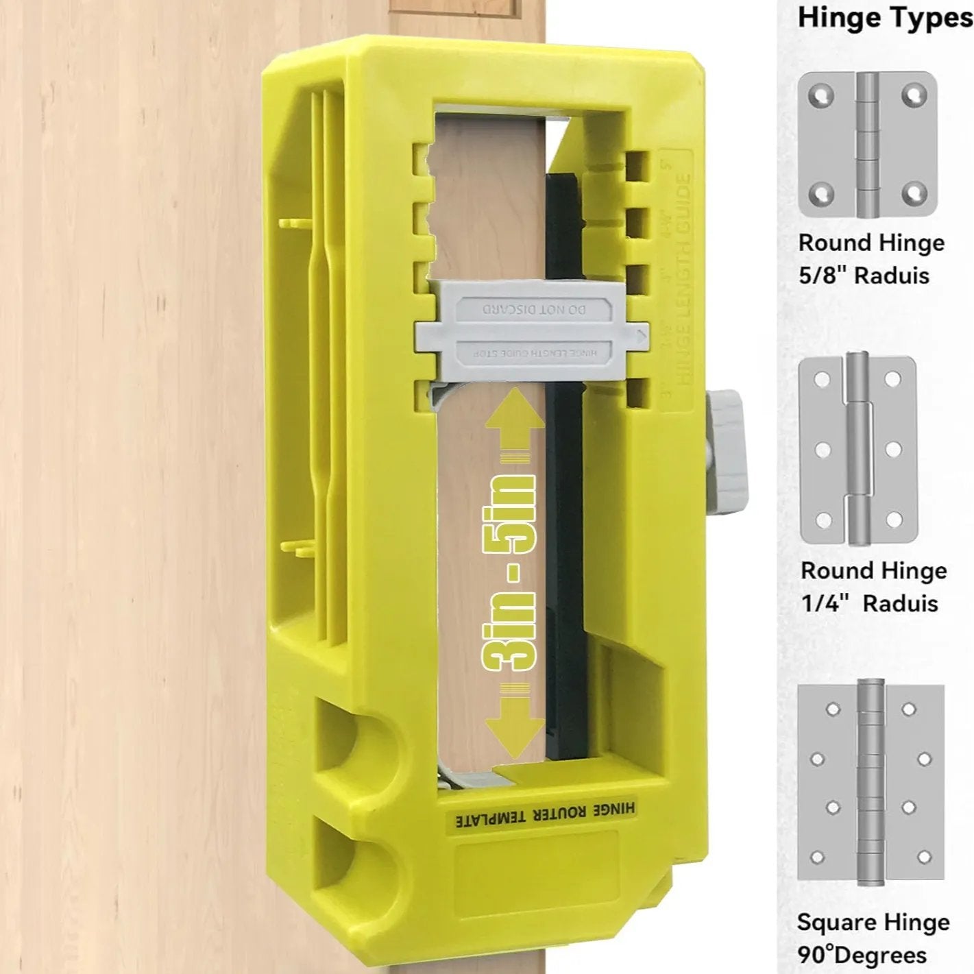 🎉Door Hinge Router Template
